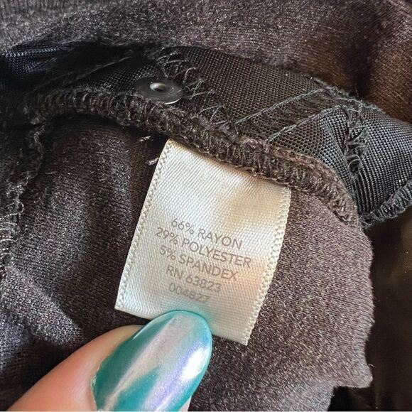 Christopher & Banks signature slimming purple/grey Pants size 6 - Picture 9 of 11